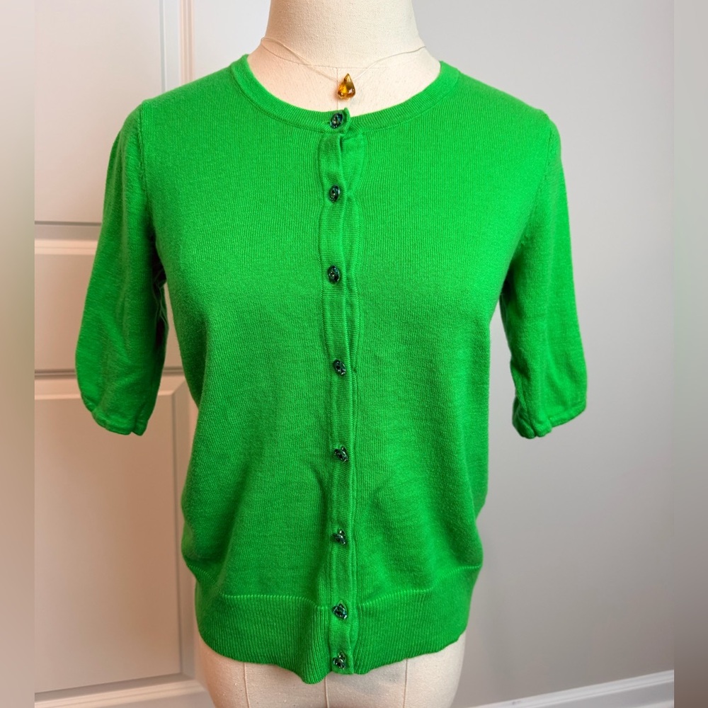 New York & Company Emerald Green Cardigan